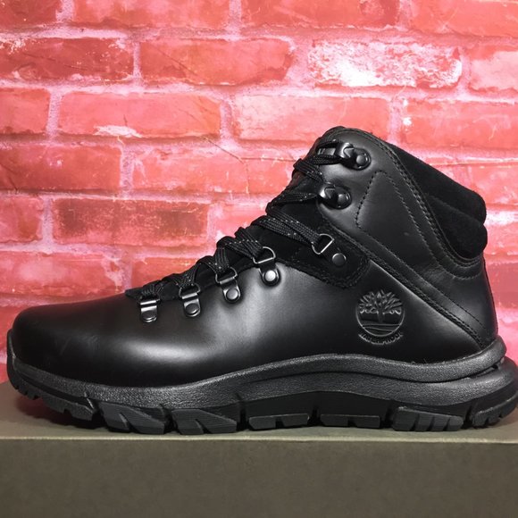 timberland men's garrison field mid waterproof hiking boots